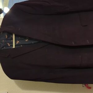 Men's Ralph Lauren Burgundy Curdoroy Blazer